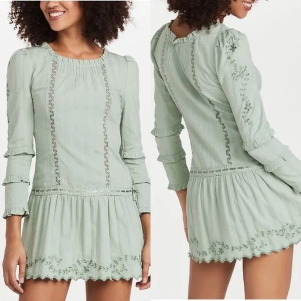 LoveShackFancy Carnaby Dress Tunic sz 10